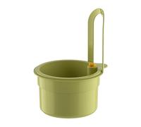 Sink Food Catcher, Automatic Dump Strainer, Press Colander Basket for Kitchen Garbage Trash Fruit Waste Drain Leftover Holder Organizer Cooking Sink Accessories Easy Clean Filter Tray