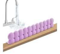 Sink Splash Guard - Silicona 50.8x9.3x4.07cm | Protección Splatter Sink Shield, Protector de borde impermeable para baño, cocina, restaurante y bar Counter Use