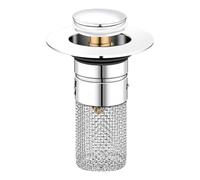 Sink Stopper Hair Catcher For Bathroom And Kitchen Use, Multi-Functional Drain Strainer With Flexible Silicone Design, Easy Water Flow Control For Apartment, Dormitory, Hotel, Restaurant, Business, Re