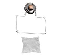 Sink Strainer Basket Holder, Suction Type Food Catcher, 6,14 x 6,89 x 0,98 pulgadas, rejilla de malla para leftovers vegetales, frutas peels, RV Kitchens, apartamentos, comercial, fregaderos de