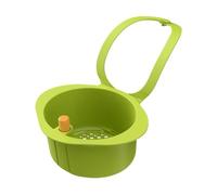 Sink Strainer Basket - Kitchen Sink Food Catcher, Press Dumping Sink's Colander, Detachable Drain Food Waste Trap, Sink's Strainer Basket | For Household Home Vegetable Garbage Apartment Restaurant