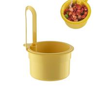 Sink Strainer Basket, Press Automatic Dumping Sink Colander, Kitchen Waste Drainer, Fruit Vegetable Washing Baskets, for Home, Small Spaces, Dorm, Apartment, RV, Restaurant, 5.63x3.27x7.95 inches