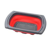 Sink Strainer - Vegetable Fruit Draining with Extendable Handles - Kitchen Drainer Basket | for Home Apartment Farmhouse Fruit Pasta Meal Prep