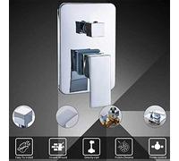 Sink Tap Bathroom Sink Tap Kitchen Sink Tap Shower Faucets Wall Mount 3 Function Chrome Bath Shower Faucet Set Waterfall Rainfall Shower Head Handshower Mixer Tap Bath,a