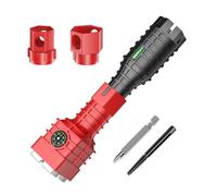 Sink Wrench Faucet Tool - Adjustable Removal Spanner, Handheld Sink Repair Wrench | Compact Plumbing Maintenance Tool, Durable Pipe Fitting Opener, Perfect for Home Pipework or Faucet Repairs