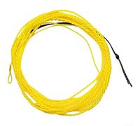 Sinking Tenkara - Línea de pesca cónica de 9 pies y 2,7 m, material de polietileno para trucha, salmón en arroyos, cañas de pescar japonesas con mosca, opciones multicolor (amarillo)