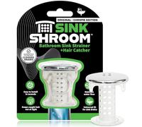 SinkShroom níquel Edition revolucionario Bathroom Sink Drain Pantalla Pelo Catcher, colador, Caja