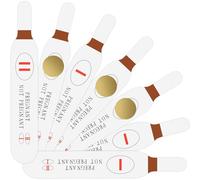 Sinload Kit de prueba de embarazo para rascar, 40 piezas, juegos de baby shower, juego de rascar para niñas y niños (marrón)