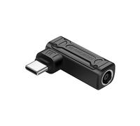 SinLoon Adaptador de Carga PD 140 W DC4530 a Tipo C, Entrada DC 4.5 mm x 3.0 mm Hembra, Salida USB C Macho, Chip de Identificación Automática PD, para Teléfono y Portátil