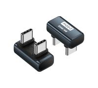 SinLoon Adaptador USB 4 de 240 W, 80 Gbps, compatible con Thunderbolt 4, convertidor de vídeo de 8 K a 60 Hz, carga PD y transferencia de datos para portátiles, tabletas, SSD, monitores (U Male to U