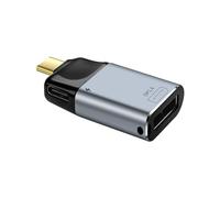 SinLoon Adaptador USB C a DisplayPort 1.4 8K @ 60Hz Adaptador DisplayPort macho tipo C a hembra con alimentación PD de 100W para MacBook Pro 2018 Steam Deck 2019, IPAD Pro/iMac 2020/2018