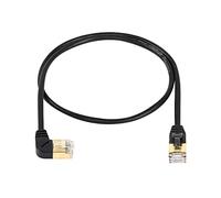 SinLoon Cable Ethernet RJ45 Cat8, cable de red Cat8 de alta velocidad macho a macho, cable de conexión SFTP de 40 Gbps y 2000 MHz para servidor módem enrutador, etc (izquierda)