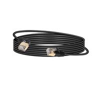 SinLoon Cable Ethernet RJ45 Cat8, cable de red Cat8 de alta velocidad macho a macho de 90 grados de 10 pies, cable de conexión SFTP de 40 Gbps 2000 Mhz para servidor de módem de enrutador (Right)