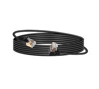 SinLoon Cable Ethernet RJ45 Cat8, cable de red Cat8 de alta velocidad macho a macho de 90 grados de 10 pies, cable de conexión SFTP de 40 Gbps 2000 Mhz para servidor de módem de enrutador (UP)