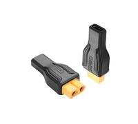 SinLoon Paquete de 2 adaptadores XT60 a USB C XT60 a tipo C inalámbrico para soldador TS100, monitor FPV de potencia, dron