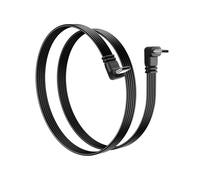 SinLoon USB-C Tipo C de Silicona Plano para Transferencia de Datos y Carga - Conector Macho a Macho para SSD Externos y Teléfonos Móviles (UP)