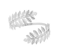 SINLOV Brazaletes en hojas, clips de brazo en pulseras a juego, correspondientes a los brazaletes adecuados en combinación con brazaletes, talla única, Aleación de cinc, No es una piedra preciosa