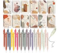 Sinmoe 24 Juegos de Regalos Motivacionales Cuadernos de Inspiración y Bolígrafos con Frases Regalo Positivo Regalo Gracias Regalo de Graduación Regalo de Despedida para Maestro Enfermero (Planta)