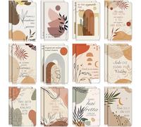 Sinmoe 24 Mini Libretas de Bolsillo con Frases Motivadoras Italiano Pequeños Cuadernos Inspiradores Regalo de Graduación para Estudiantes Alumnos Escuela Regalos de Agradecimiento Colegas(Sencillo)
