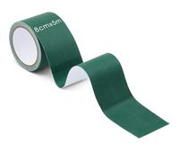 Sinmoe PVC Cinta de Reparación de Lona con Adhesivo Tela Toldo Impermeable para Arreglar Lona Rota Reparar Toldo Descosido Cubierta para Camión Carpa Parche(Verde)