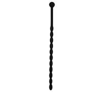 Sinner Gear Dilatador uretral de silicona acanalado - Negro