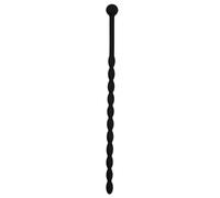 Sinner Gear Dilatador uretral de silicona acanalado - Negro
