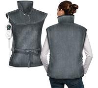 sinnlein Manta Eléctrica Espalda, 60x85cm, Hombros y Cuello | Almohadilla Térmica Lumbar, Cervical | 3 Niveles de Calentamiento | Desconexión Automática