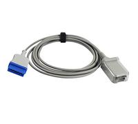 Sino-k - Cable de extensión compatible con Marquette DB9 SpO2 de 11 pines, 2,2 m, aprobado por la FDA/CE