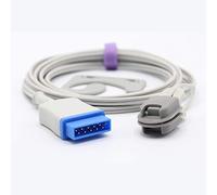 Sino-K compatible con GE Marquette Spo2 Sensor Nellcor Tecnología Ear Clip 9.8 pies 11 pines conector CE/aprobado por la FDA