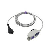 Sino-k Compatible con Nonin 8000AA Spo2 Sensor Finger Clip 10 pies 7 pines Conector aprobado por la FDA/CE