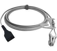 Sino-k Compatible con sensor spo2 de clip de oreja no in de 10 pies y 7 pines