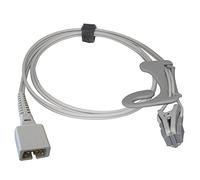 Sino-k Compatible para Nellcor Ear Clip Spo2 Sensor Non-oximax 3.2 pies 7 pines Conector FDA/CE Approved