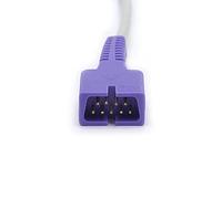 Sino-k Sensor Nollcorr Spo2 compatible con clip pediátrico de 3.3 pies, conector de 9 pines aprobado por la FDA/CE