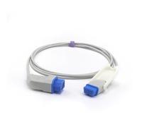Sino-k SpO2 - Cable de extensión compatible con Nihon Kohden JL-900P, sensor DB9 N.K, 15 pines, 2,2 m, cubierta de TPU