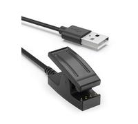 Sinoacc 1-Pcs 100cm Cargador Compatible Con Garmin Lily 2,Forerunner 35 235 230 630 645 Music 735xt,Approach S20 G10,Vivomove HR Cargador De Reloj Reemplazo Clip De Carga Sincronización Cable De Datos