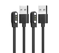 Sinoacc Cargador de reloj inteligente para Skg Letsfit Cubitt Yamay Willful Fitpolo Kospet Tozo Wyze Umidigi Blackview 3.3 pies USB cable de carga para Umidigi Uwatch 3S 3 2 2S Urun Smartwatch - 2Pack