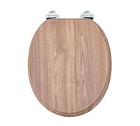 SINOBATH Asiento de inodoro con descenso automático, muchos modelos bonitos y madera negra