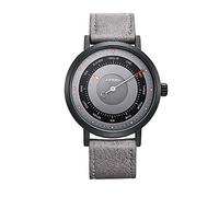 SHENGKE SINOBI - Reloj de pulsera para hombre, diseño original, de malla de acero, reloj de pulsera creativo para hombre, S9809G-Gris, Deporte