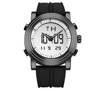 SINOBI S9368G - Reloj digital para hombre, con alarma, cronómetro, para hombre