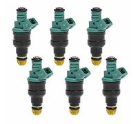 SINOCMP 6 Piezas 0280150415 FJ292 Inyectores de Combustible para BMW 323i 325i 525i M3 flujo combinado, 3 meses de garantía