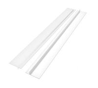 Sinonome Tapa de hueco para encimera de estufa, flexible, fácil de limpiar, resistente al calor, sellado los derrames entre electrodomésticos, muebles, estufa, horno, lavadora y secadora, paquete de 2