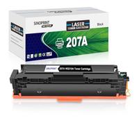SINOPRINT 207A W2210A Tóner con chip Compatible para HP 207A Toner 207X W2210X Reemplazo para HP Color Laserjet Pro MFP M283fdw Toner M283fdn M283cdw M282nw Color Laserjet Pro M255dw M255nw (1 negro)