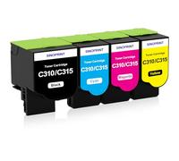SINOPRINT C310 C315 Cartuchos de Tóner Compatibles Xerox C310 Toner Xerox C315 Toner para Xerox C310 C310DNI C310DNIM C315 C315DNI 006R04356 006R04357 006R04358 006R04359(4 Pack)