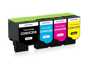 SINOPRINT C310 C315 Cartuchos de Tóner Compatibles Xerox C310 Toner Xerox C315 Toner para Xerox C310 C310DNI C310DNIM C315 C315DNI 006R04356 006R04357 006R04358 006R04359(4 Pack)