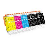 SINOPRINT Cartuchos de tinta 570XL 571XL compatibles con Canon PGI-570 XL CLI-571 XL para Canon PIXMA MG5750 TS5050 MG5700 TS5051 MG6851 MG5751 MG5500 TS6050 MG6800 MG6850 TS50000 TS8050 TS5053