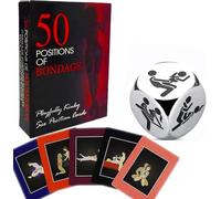 Sinorichh 50-Card Set with Cards - Couple Card Game - Bedroom Role-Playing Game - Suitable for Different Occasions