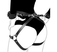 Sinorichh Accesorios de moda de rol en color negro - adecuados para uso diario o para salir