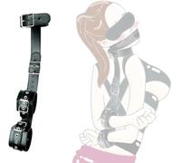 Sinorichh Black PU Leather Adjustable Accessory Set - Suitable for Beginners - Black - One Size Fits All