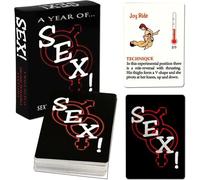 Sinorichh Juegos de Cartas 50 Paquetes de Tarjetas - Tablero de ajedrez para Parejas y Juegos de Fiestas - para Diferentes Ocasiones