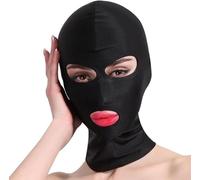 Sinorichh Máscara para principiantes, transpirable y elástica, unisex, compatible con varios deportes (negro)